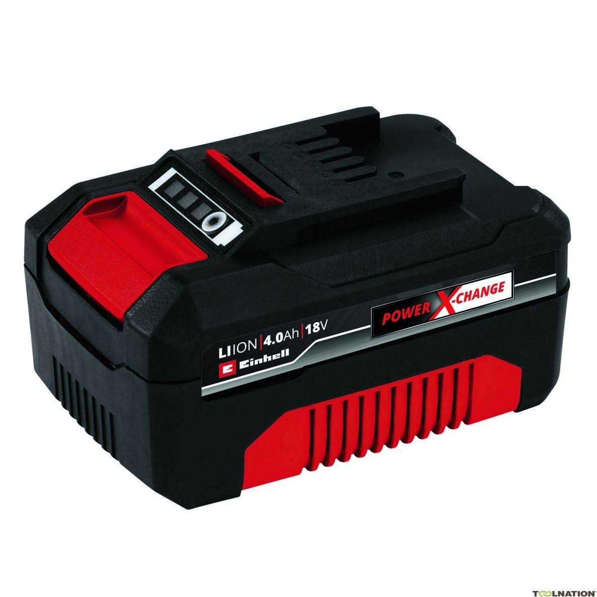Einhell Power X-Change 18V, 4.0Ah Lithium-Ion Battery Starter Kit