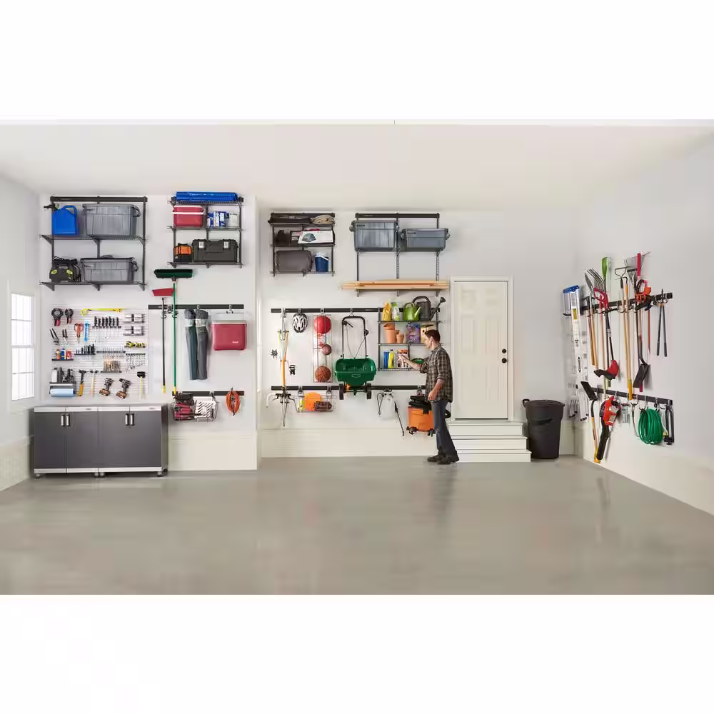 Rubbermaid 48 in. H x 7.6 in. W FastTrack Garage Slat Wall 5-Panel