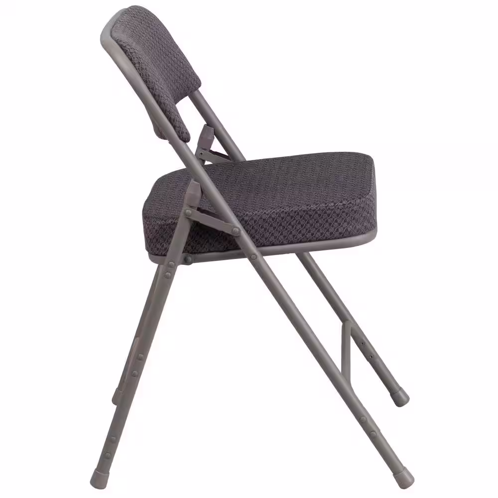 Flash Furniture Gray Metal Folding Chair (2-Pack)