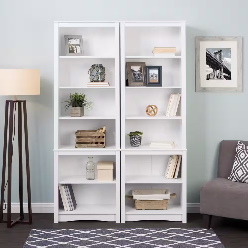 Prepac White Tall Bookcase