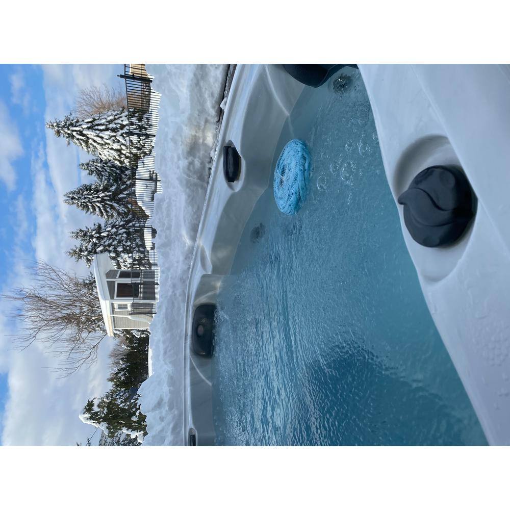 Canadian Spa Company Cambridge 6-Person 34-Jet Hot Tub with LED Lighting and Bluetooth Audio