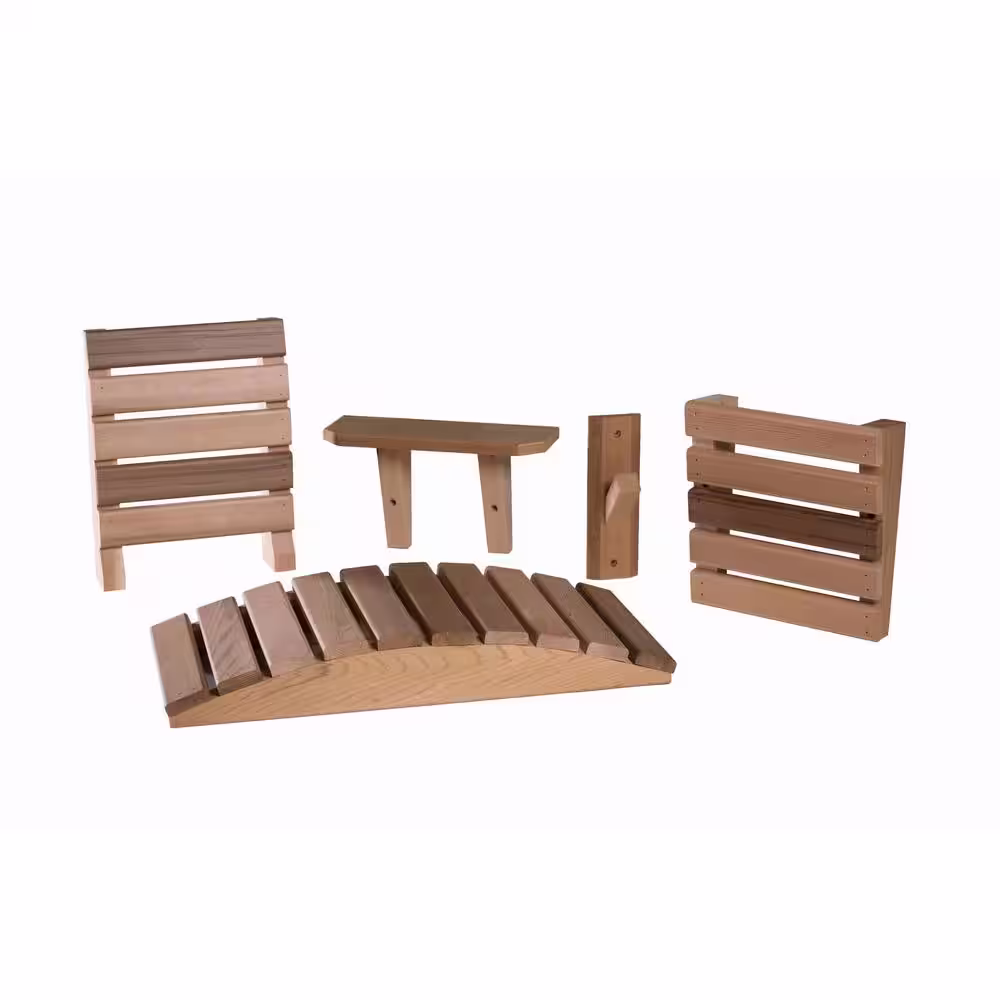 Almost Heaven Saunas Seneca 6-Person Wood Fired Cedar Barrel Sauna