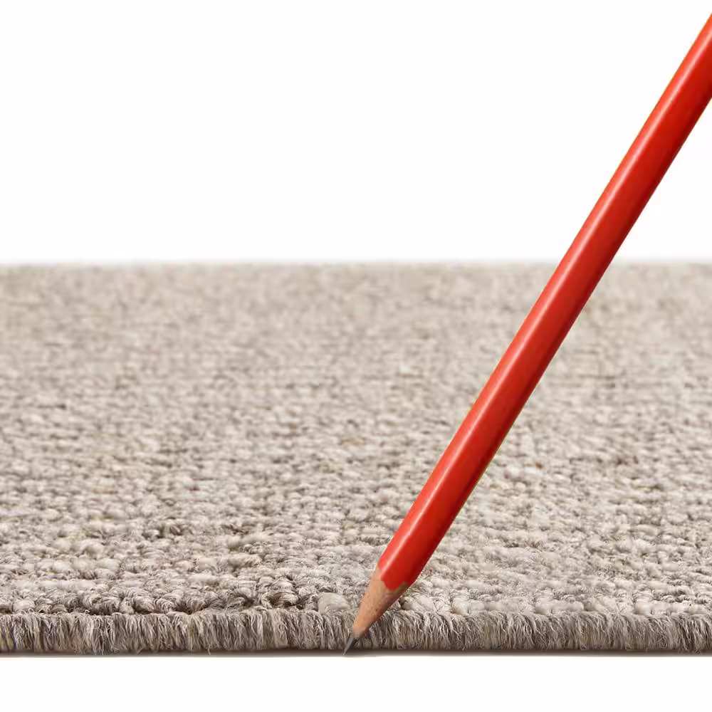 TrafficMaster Pindot Fog 2 ft. x 5 ft. Dots Polypropylene Accent Rug