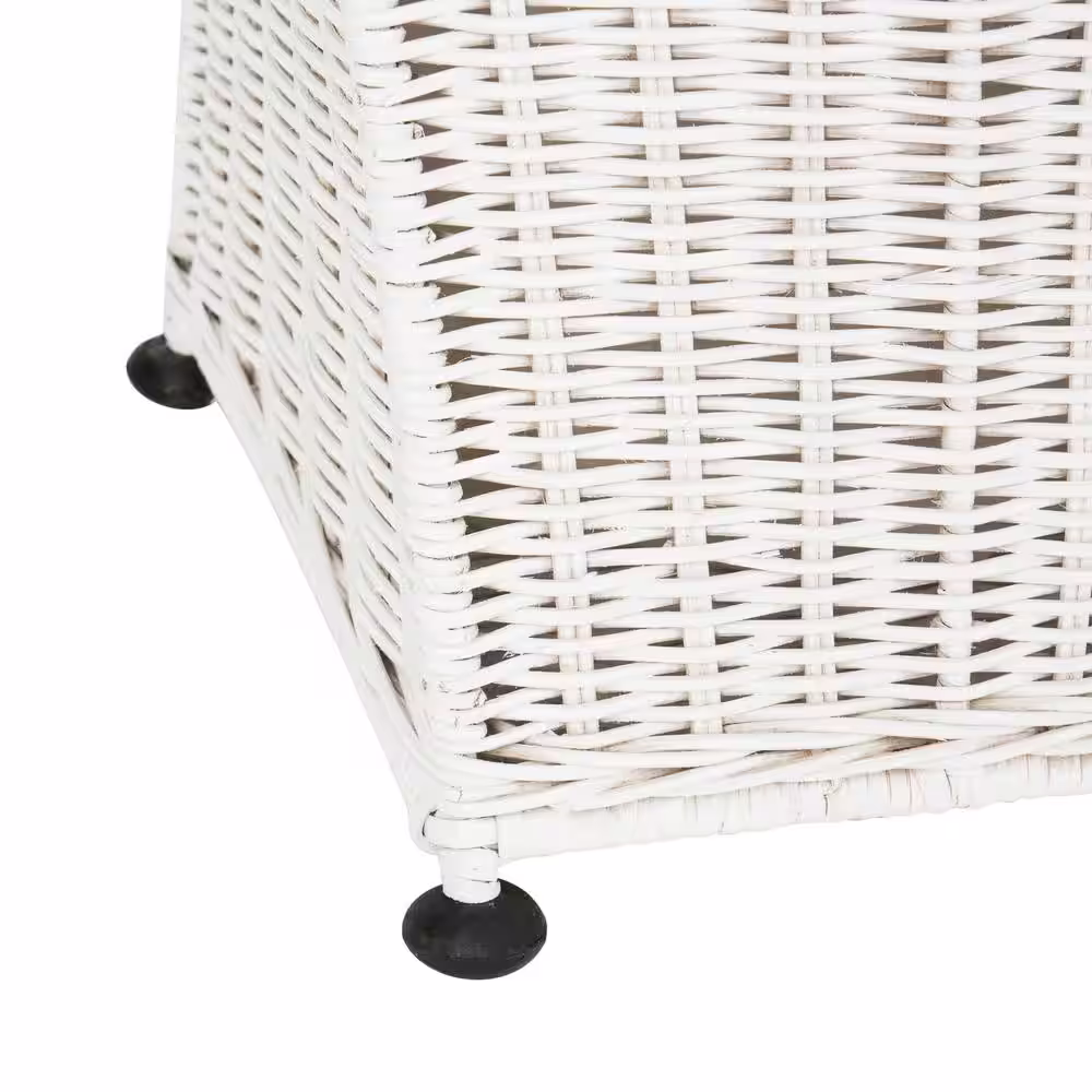 SAFAVIEH Trotter White Laundry Hamper