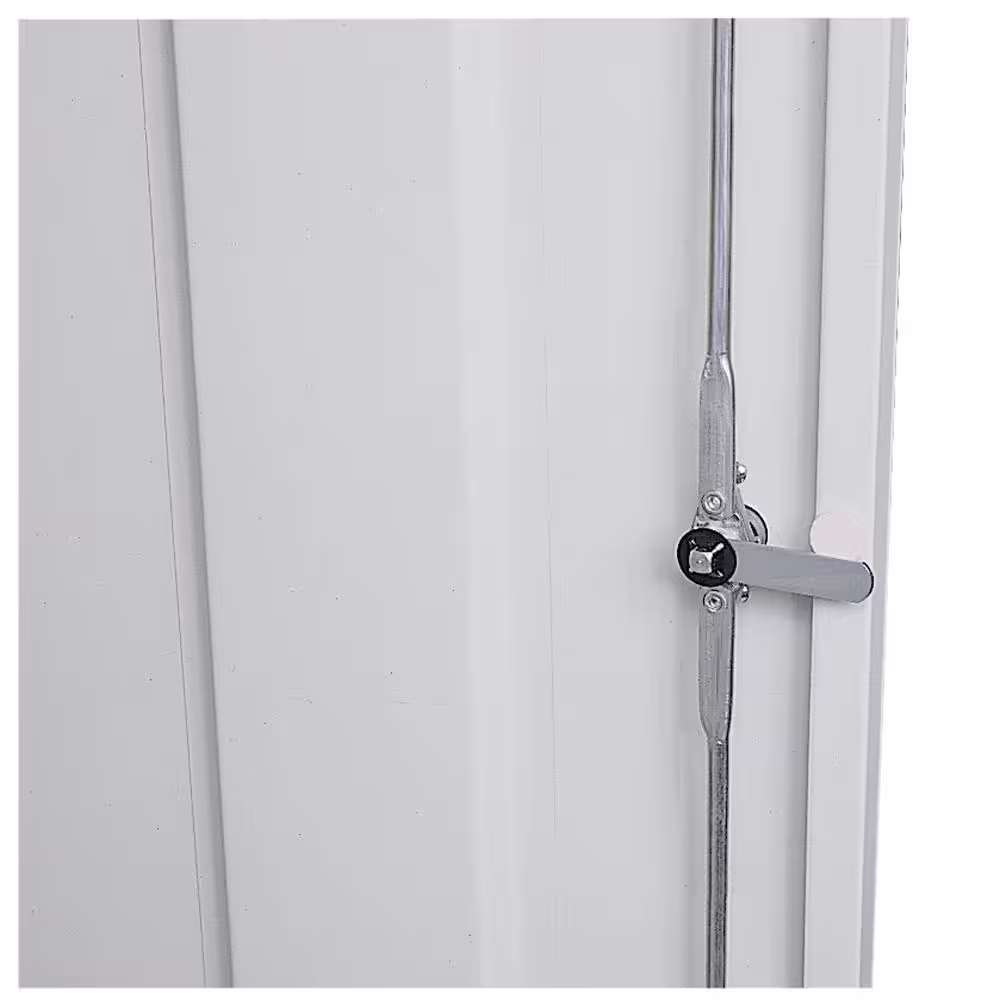 Sandusky Classic Series ( 36 in. W x 72 in. H x 24 in. D ) Steel Garage Freestanding Cabinet in Dove Gray