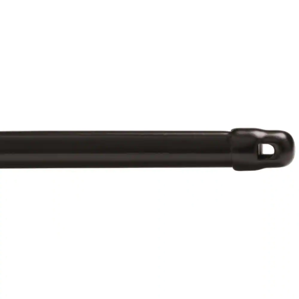 None 21 in. - 40 in. Single Curtain Rod in Oil Rubbed Bronze with Finial