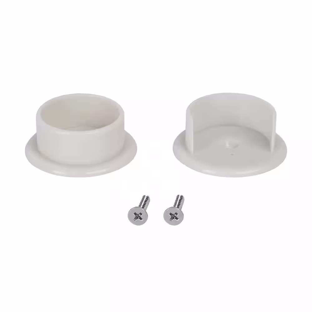 Everbilt Plastic Pole Sockets White