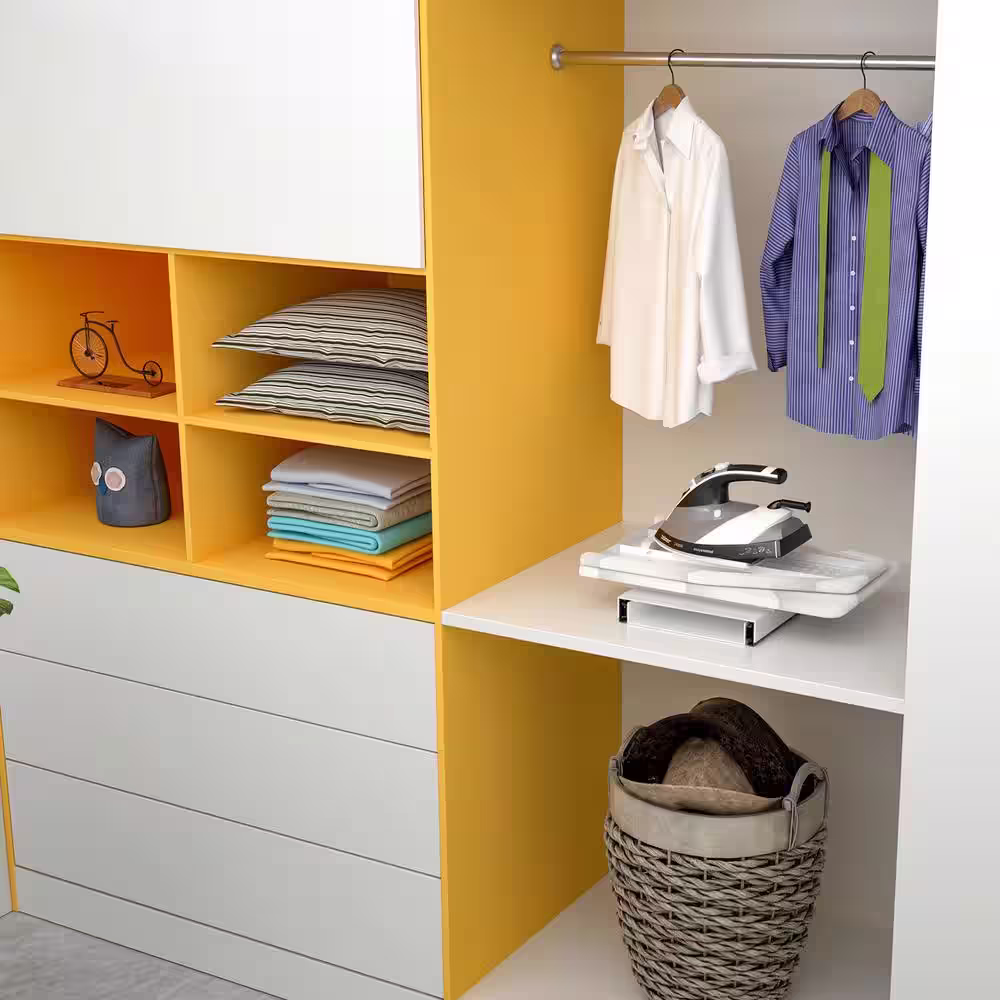 None Closet Retractable Pullout Sliding Folding Ironing Board