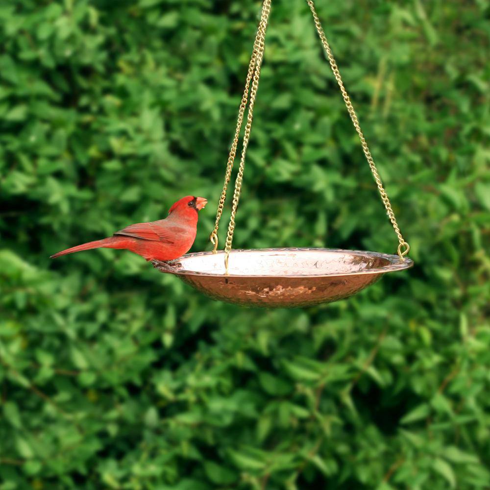 Good Directions Pure Copper Hanging Bird Bath