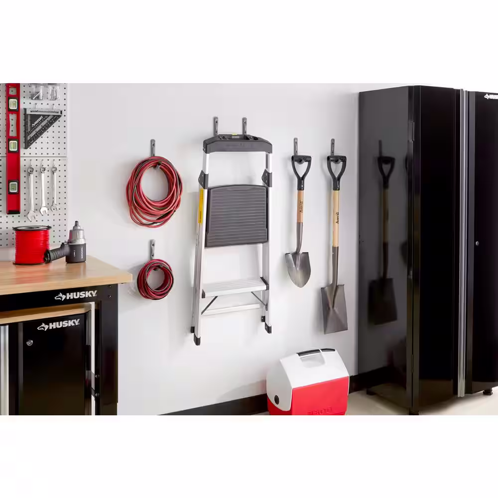 Everbilt 25 lbs. 4 in. Wall-Mounted Handy Hook (6-Pack)