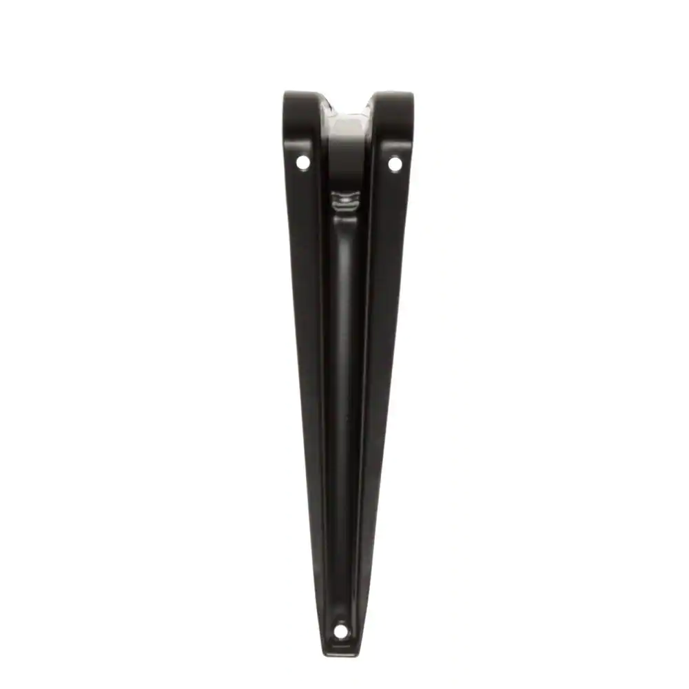 Everbilt 8 in. x 10 in. Black Shelf Bracket