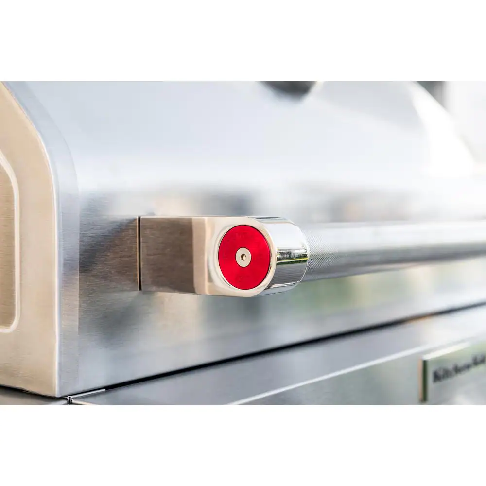 KitchenAid 3-Burner Propane Gas Grill in Stainless Steel with Ceramic Sear Side Burner