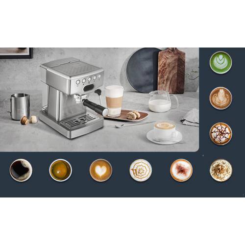 Tafole 2- Cup 20 Bar Fast Heating Automatic Stainless Steel Espresso Machine with Steam Wand and Temperature Control