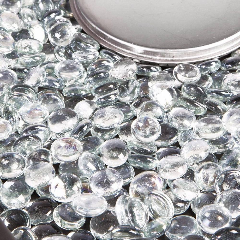 Barton 30 in. x 29 in. Square Aluminum Propane Fire Pit with Fire Glass and Weather Cover