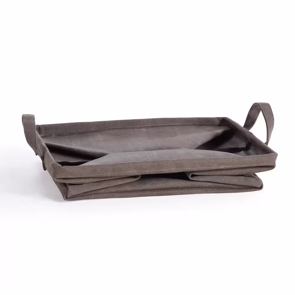 DANYA B Army Canvas Laundry Basket
