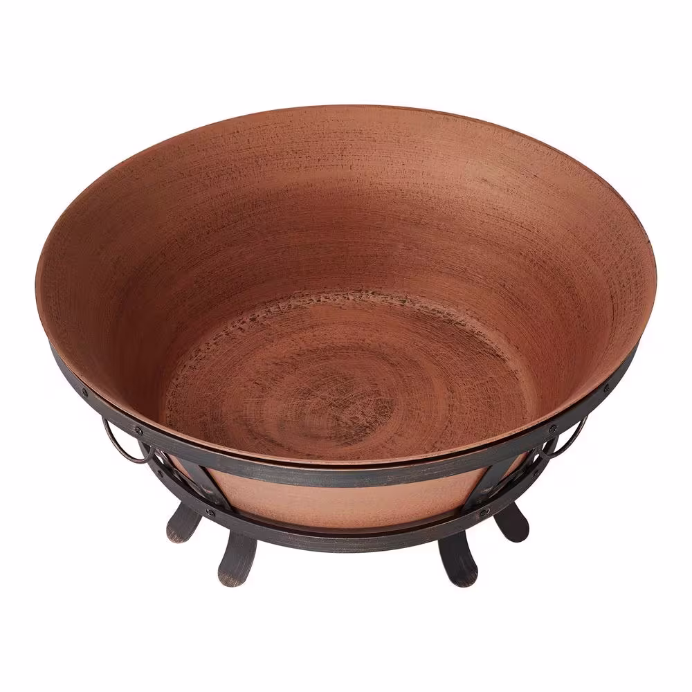 Hampton Bay 34 in. Whitlock Cast Iron Fire Pit