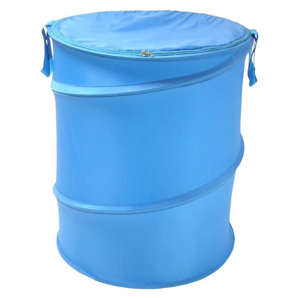 None The Original Bongo Bag Sail Blue Collapsible Polyester Hamper with Lid