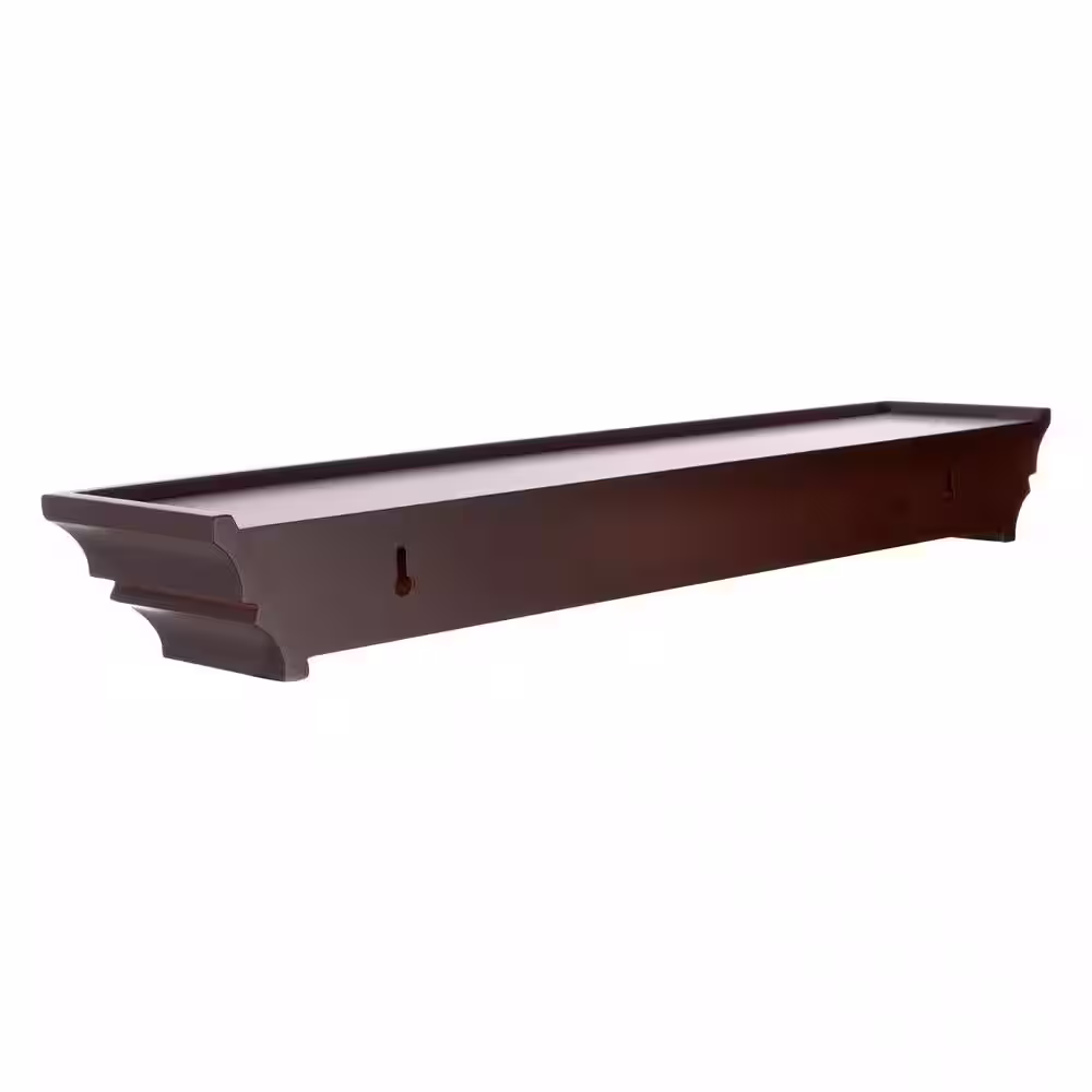 KG Espresso Madison Wall Shelf