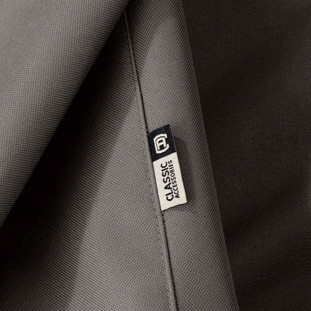 Classic Accessories Ravenna 84 in. Dia Dark Taupe Water-Resistant Round Hot Tub Cover