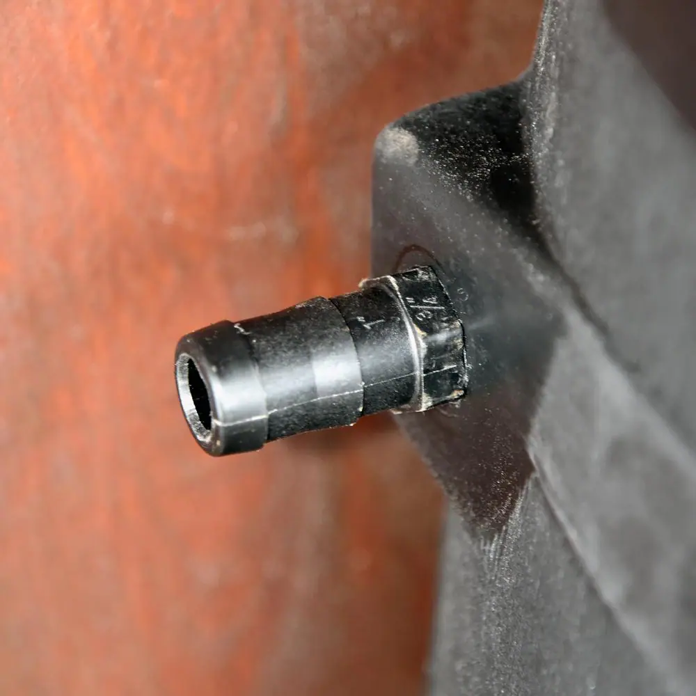 RTS Home Accents 50 Gal. Rain Barrel Black Colour with Plastic Spigot