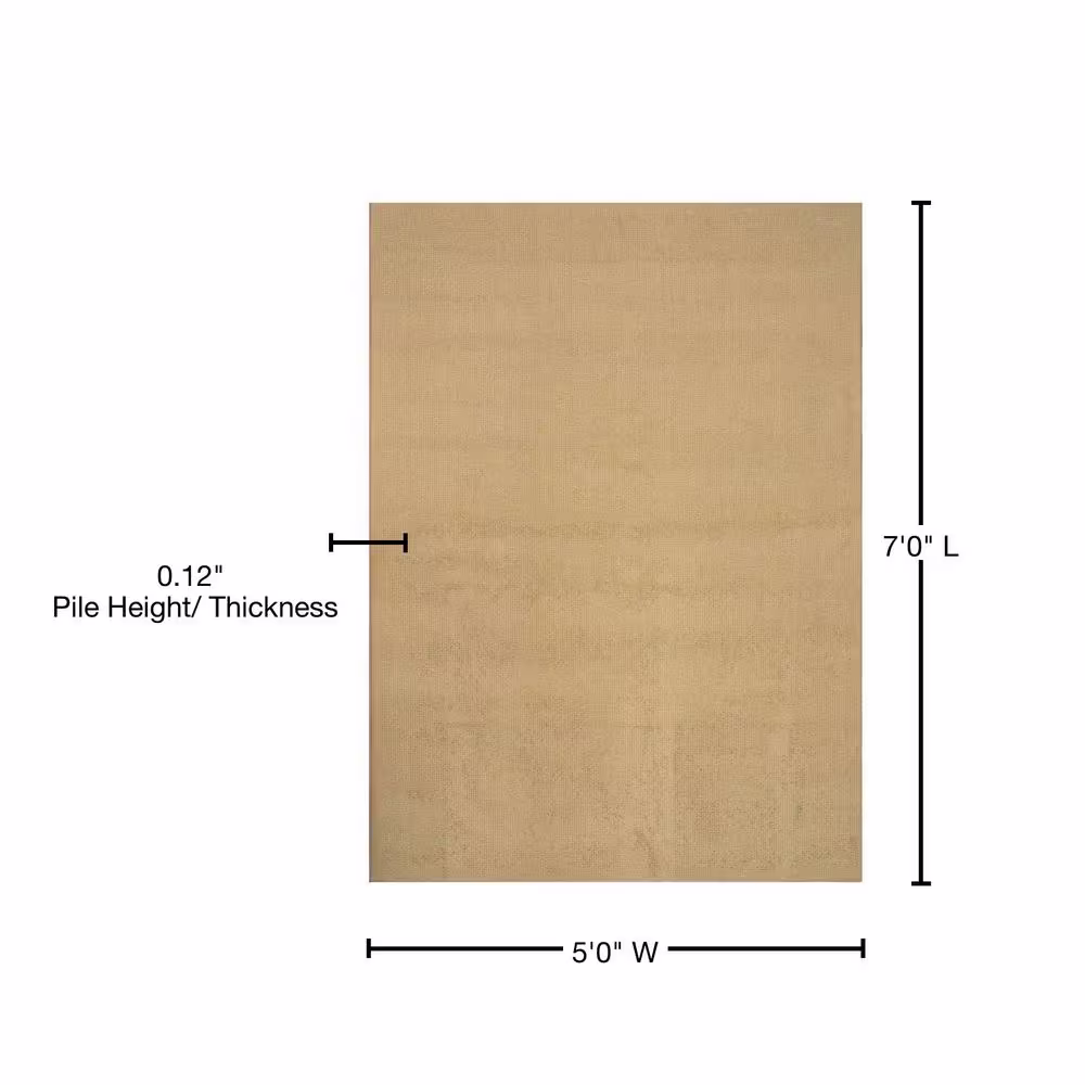 TrafficMaster Polypropylene 5 ft. x 7 ft. Area Rug