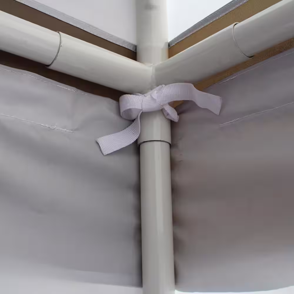 King Canopy 13 ft. x 13 ft. Caramel Creme Garden Party Cover and Screens Only