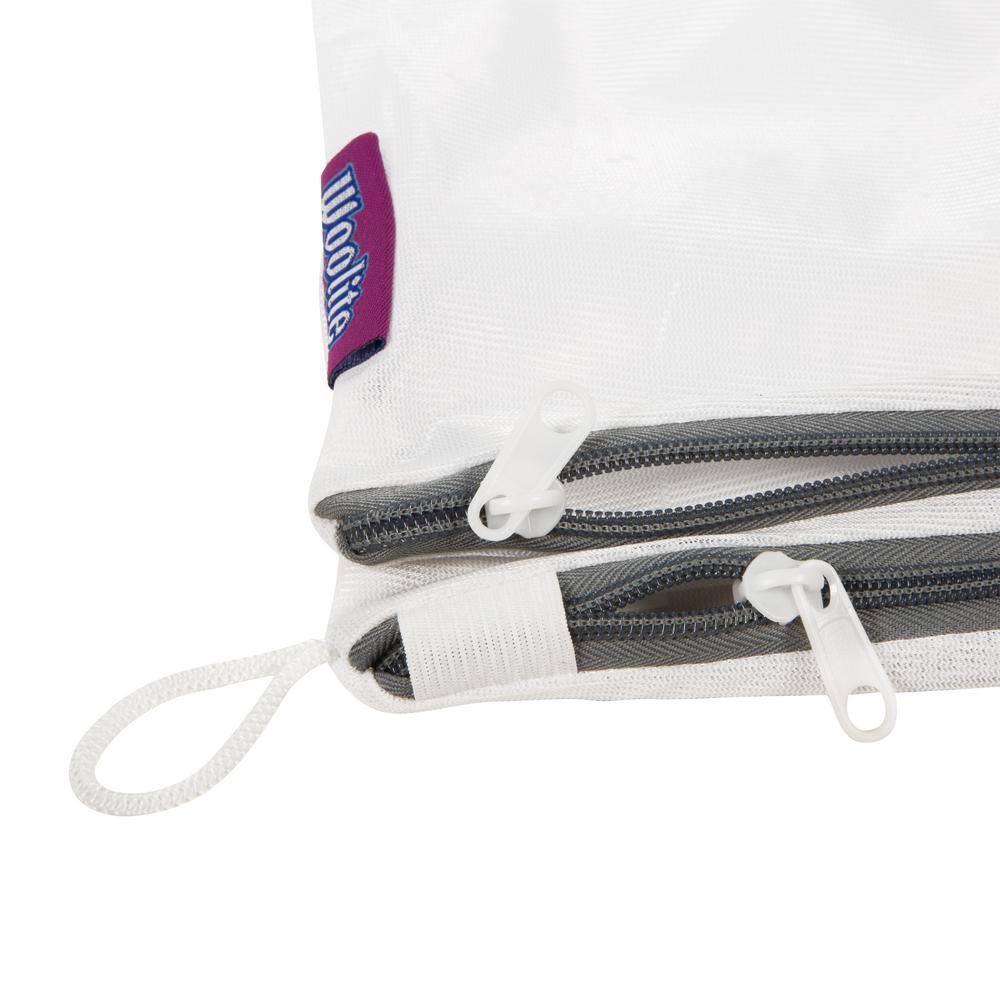 Woolite Sanitized Twin Compartment Wash Bag