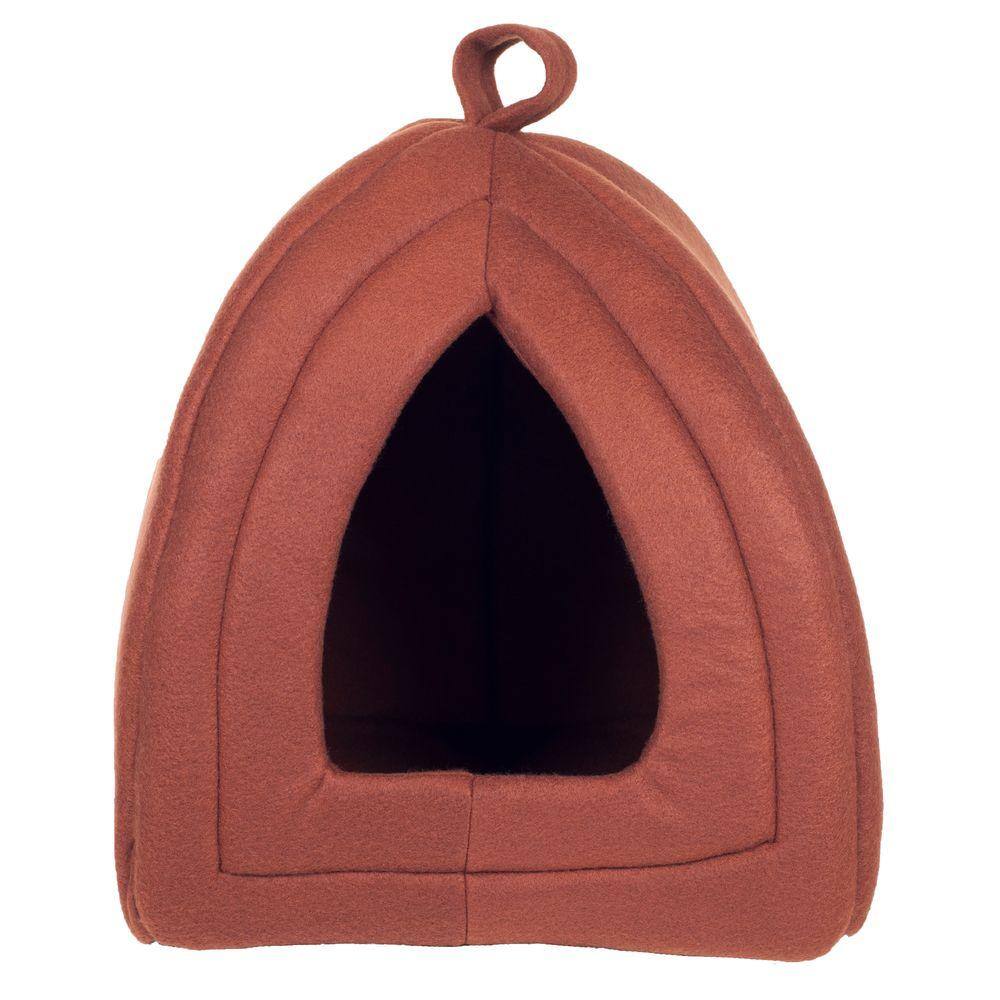 PAW Small Tan Cozy Kitty Tent Igloo