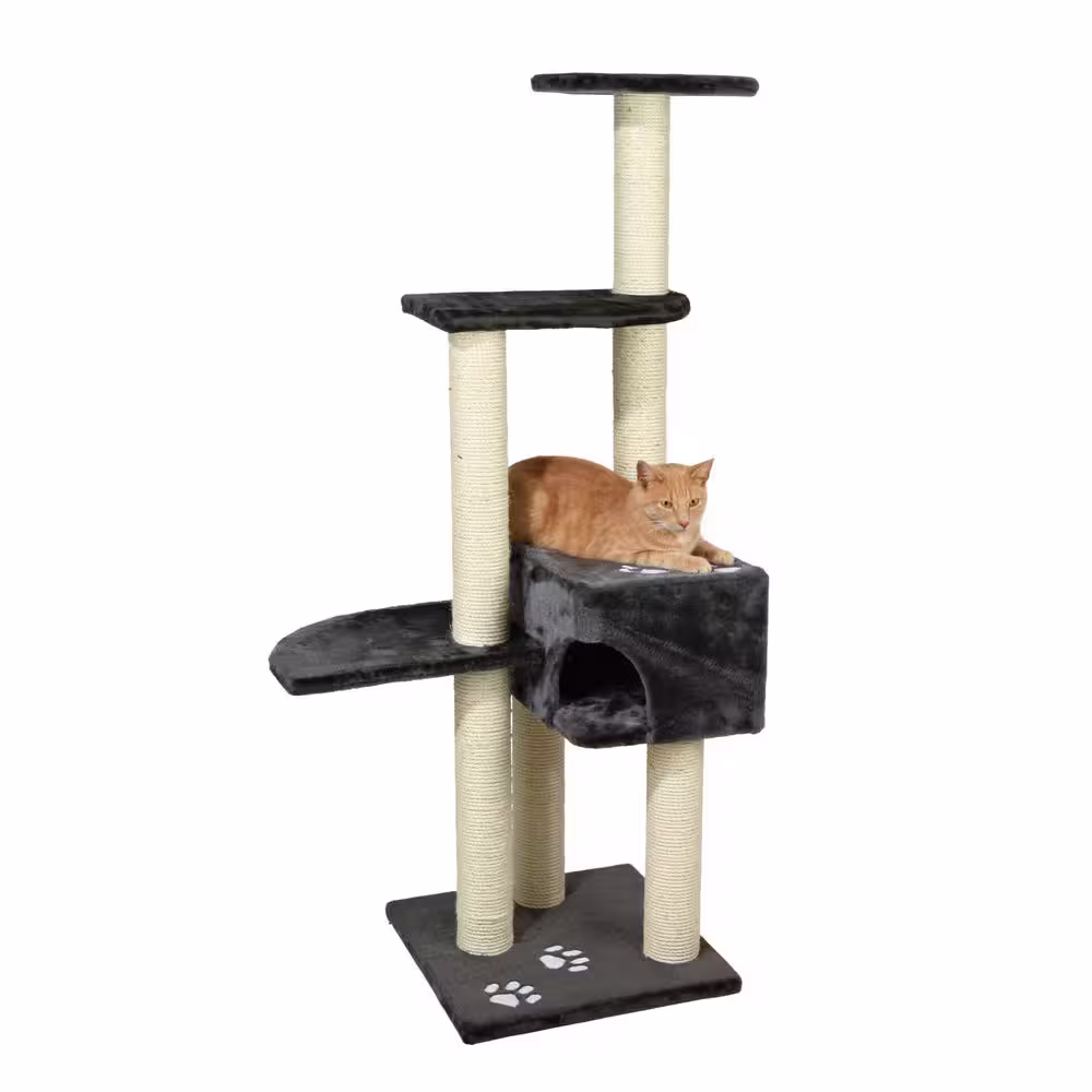 TRIXIE Gray Alicante Cat Tree