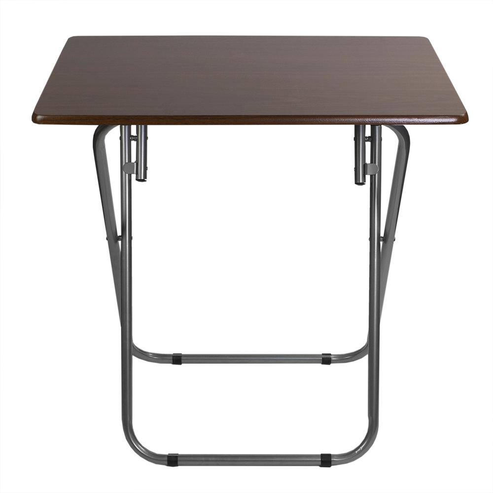 Home Basics Jumbo Multi-Purpose Foldable Table, Cherry
