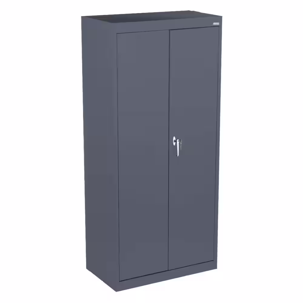 Sandusky Classic Series ( 36 in. W x 72 in. H x 24 in. D ) Steel Garage Freestanding Cabinet in Charcoal