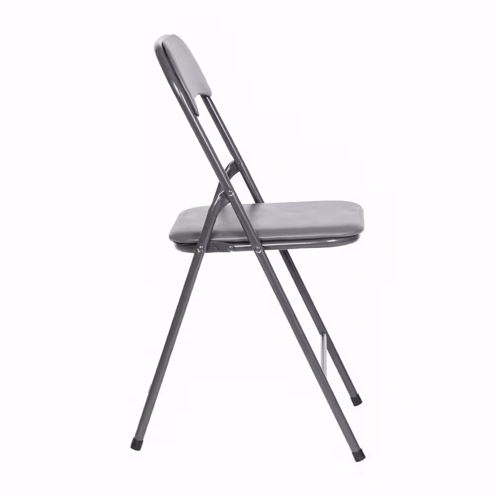 Carnegy Avenue 5-Piece Gray Folding Card Table and Chair Set