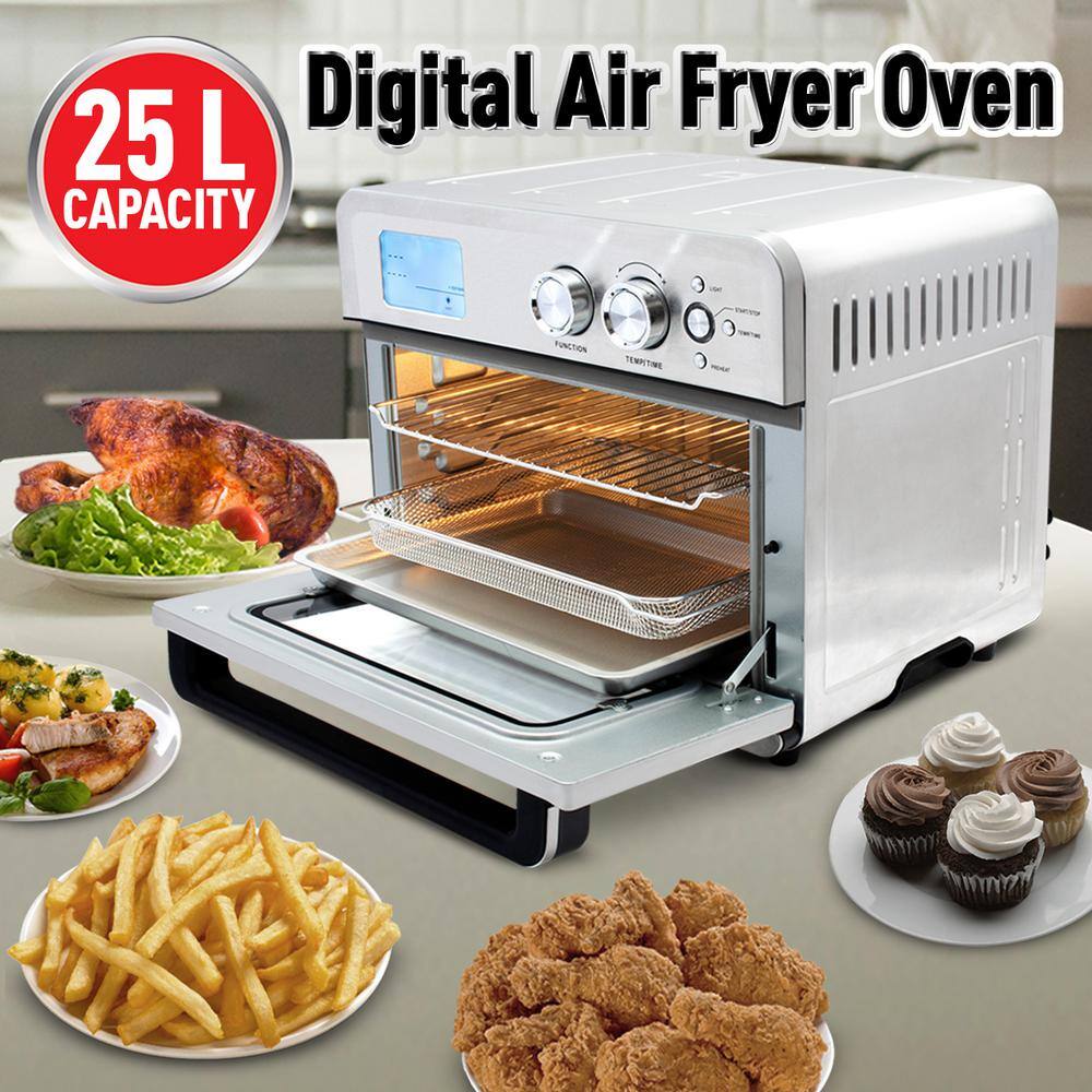 Emerald 26 qt. Stainless Steel Digital Air Fryer Oven