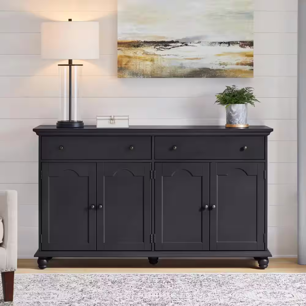 StyleWell Dowden Charcoal Black Buffet