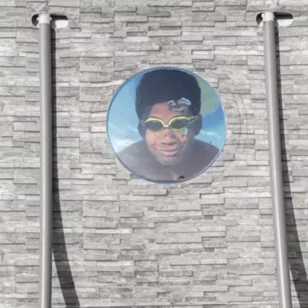 Bestway Swim Vista 18 ft. x 9 ft. Oval 48 in. Deep Metal Frame Above Ground Swimming Pool Set