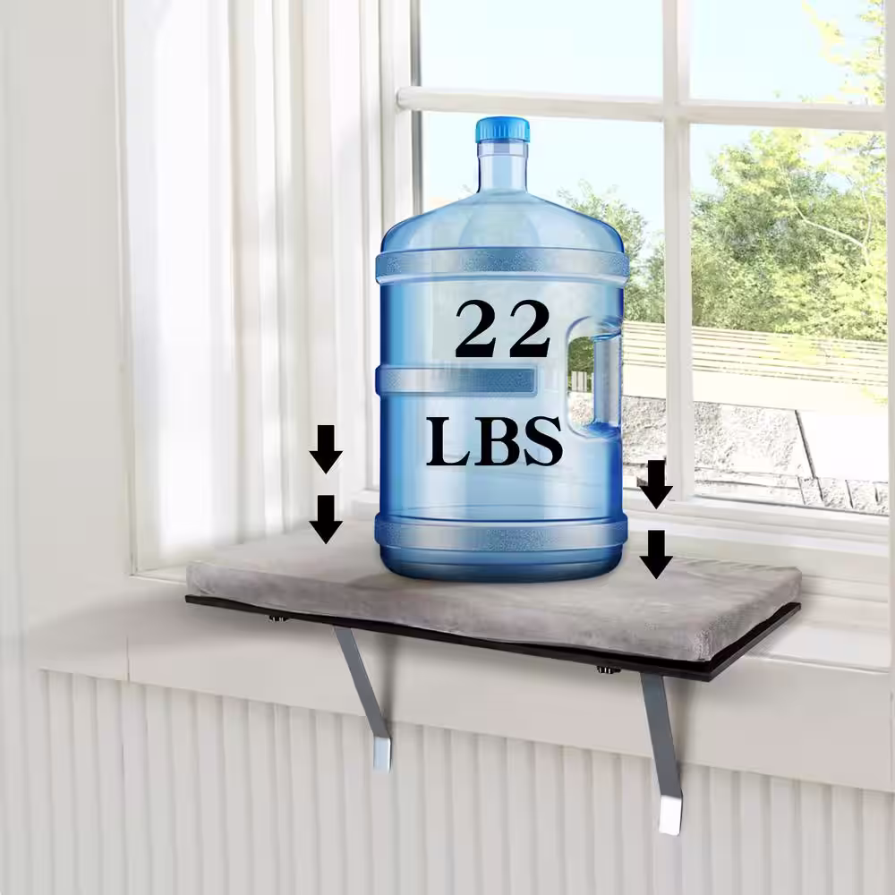 COZIWOW Cat Perch Wall-Mounted Window Seat, Large