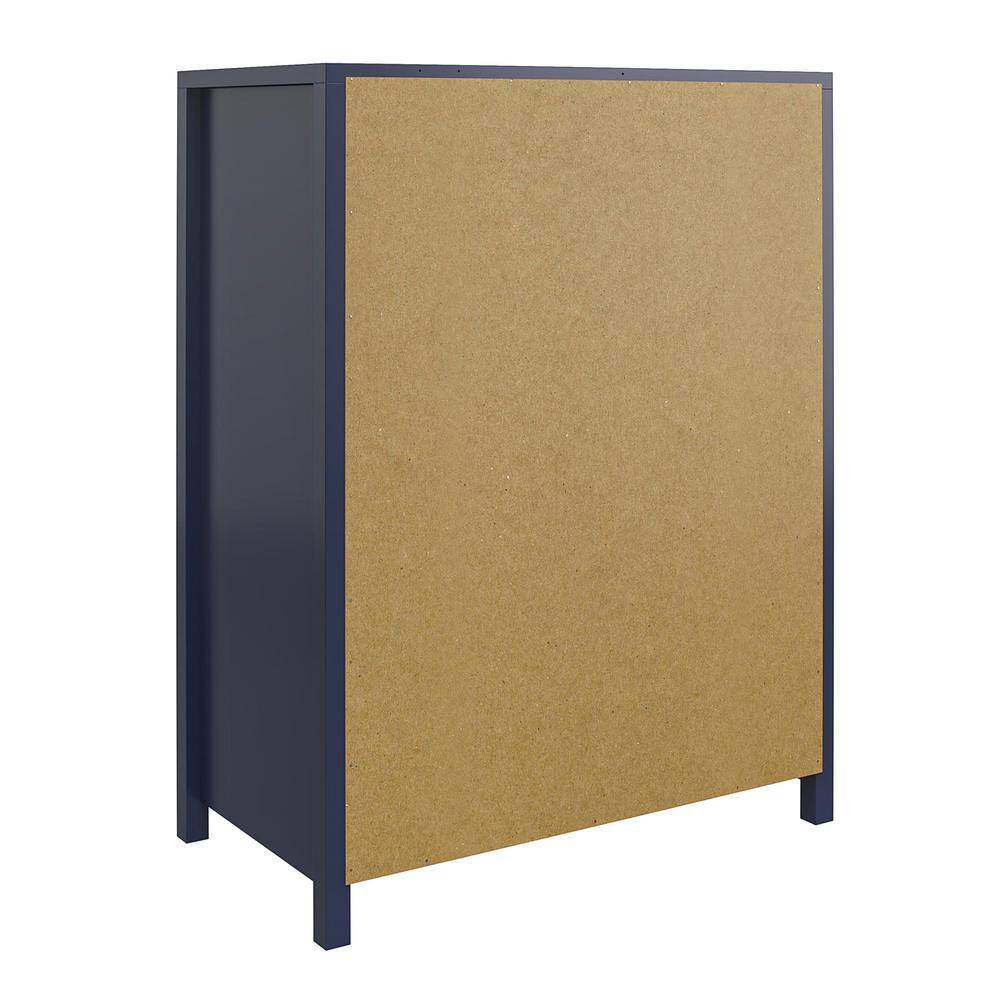 Little Seeds Monarch Hill Haven 5-Drawer Navy Dresser (46.77 in. H x 35.67 in. W x 19.68 in. D)