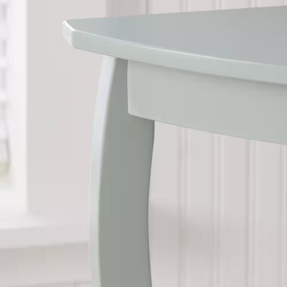 StyleWell Bellevale Demilune Moss Green Wood Console Table