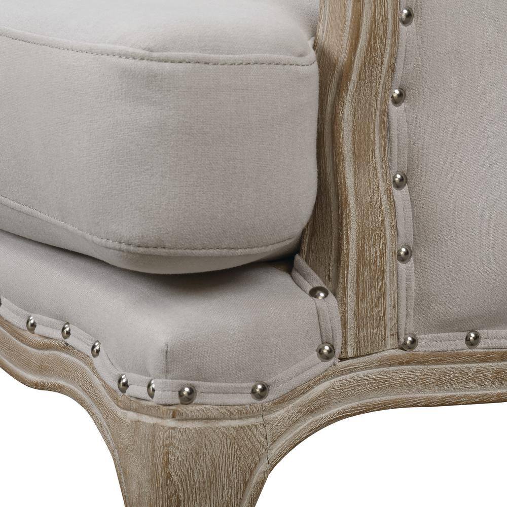 None Regal Taupe Accent Chair