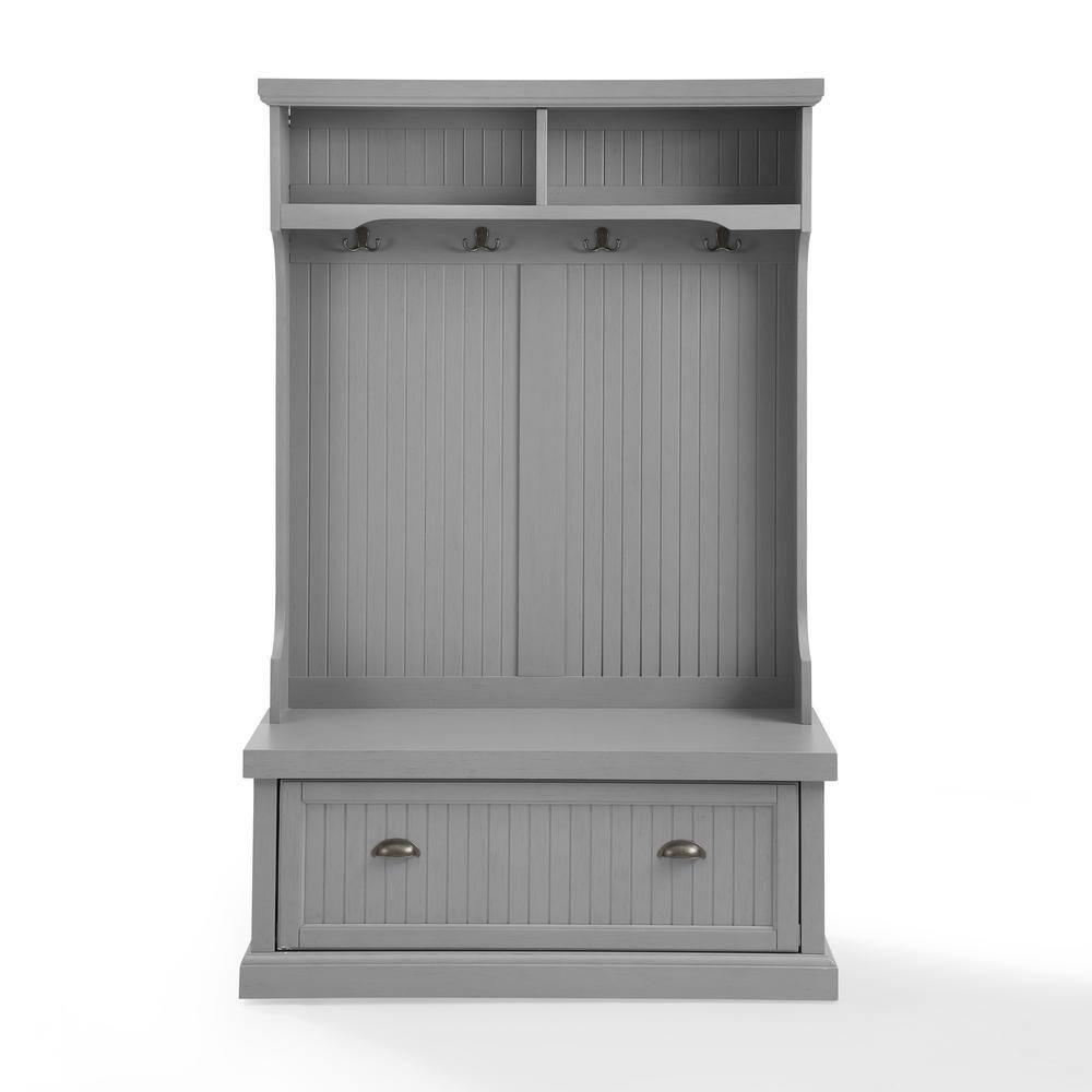 CROSLEY FURNITURE Seaside Gray Hall Tree