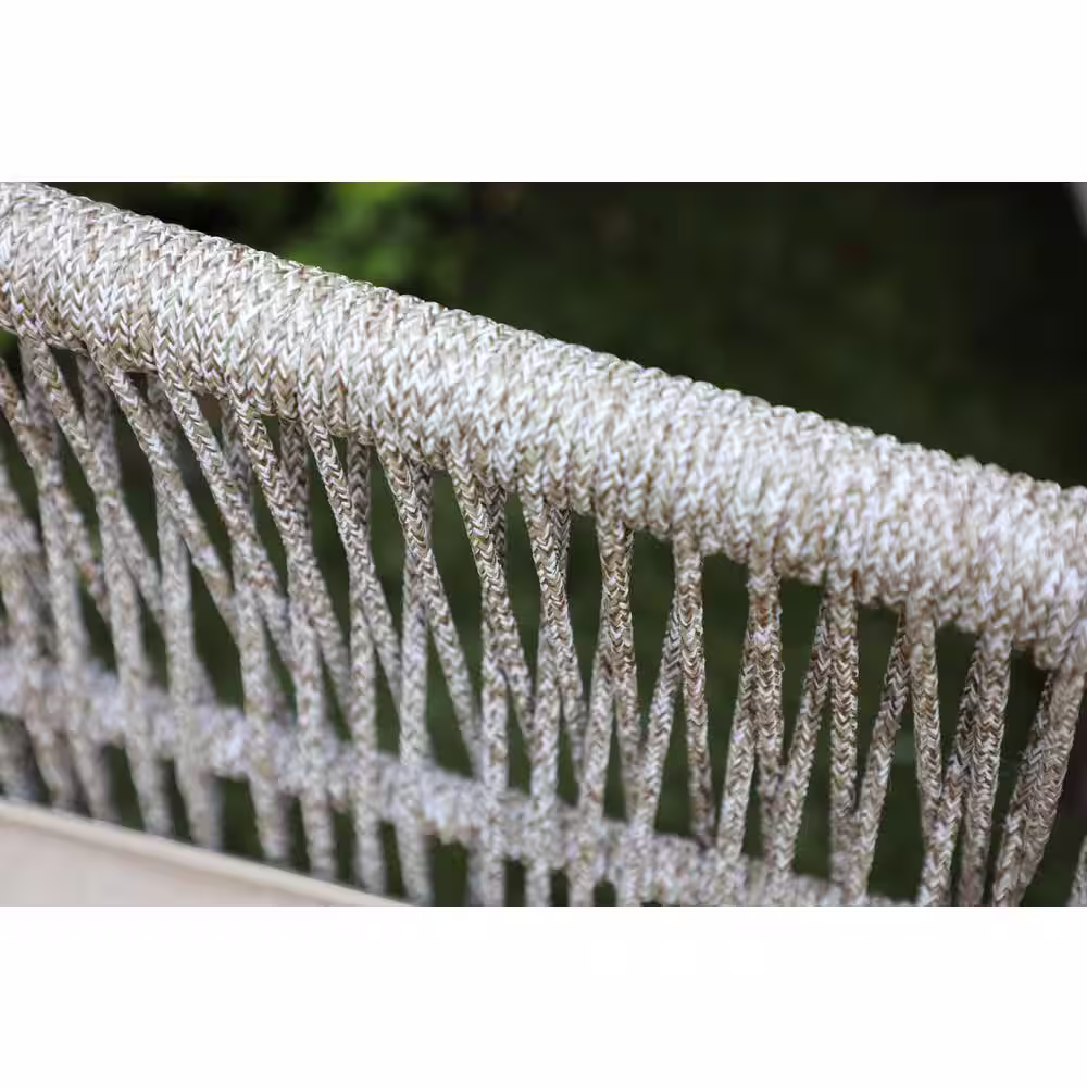 Canopy Palm 4-Piece Resin Wicker Patio Deep Seating Set with Sunbrella Cast Pumice Cushions