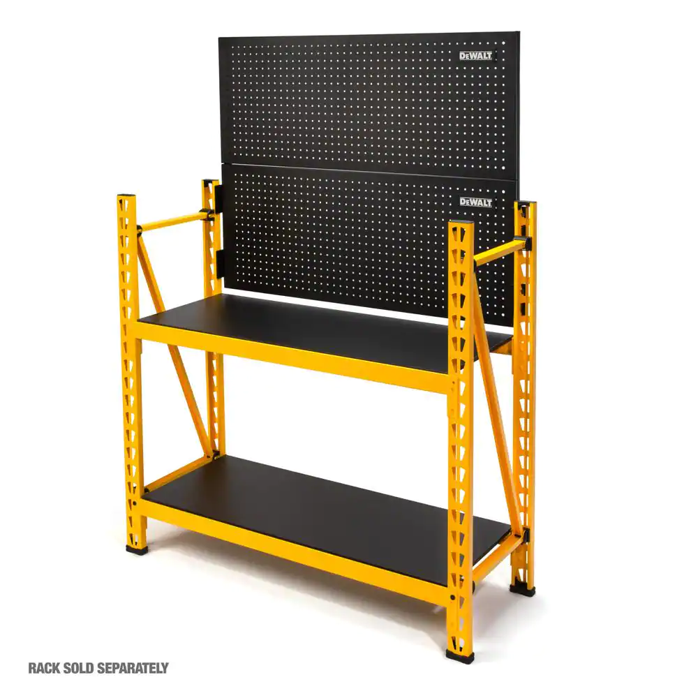 DEWALT 18 in. H x 44 in. W Black Steel Pegboard (2-Pack)