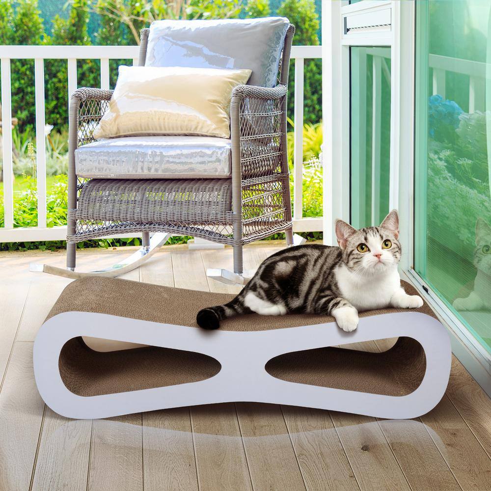 COZIWOW Cat Scratching Post Lounge