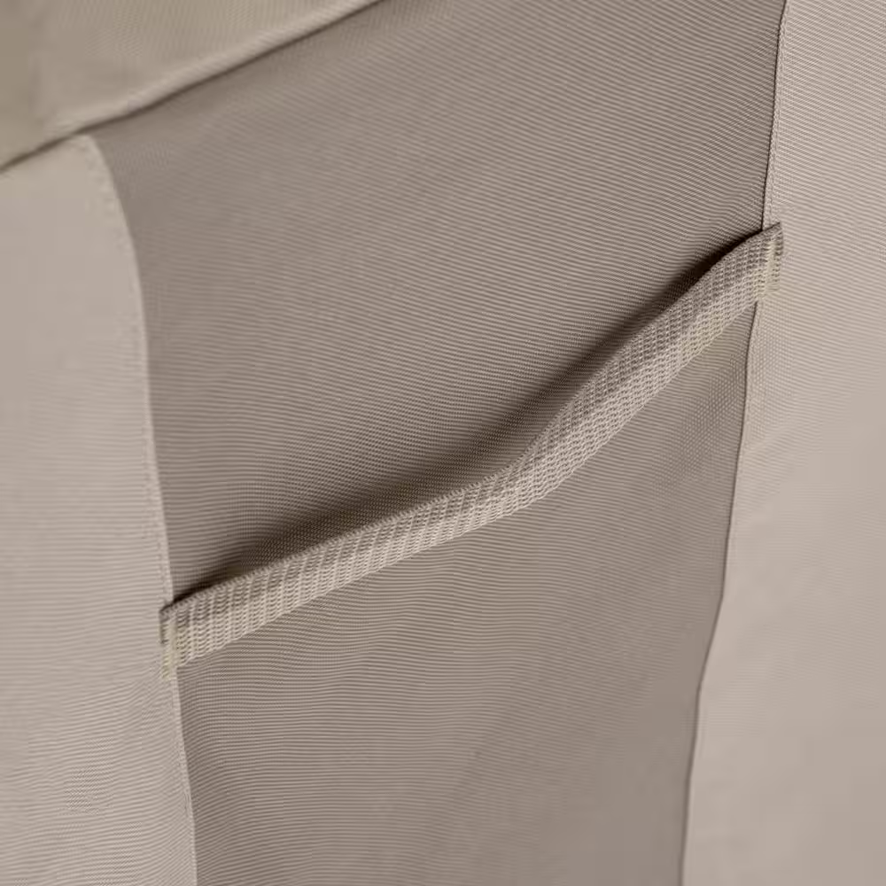 MODERN LEISURE 96 in. Square x 14 in. Height Monterey Hot tub Cover in Beige