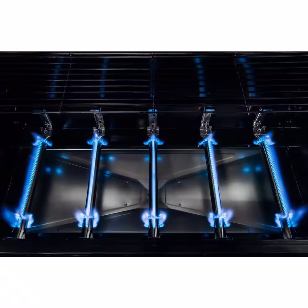 Dyna-Glo Premier 5-Burner Propane Gas Grill in Black