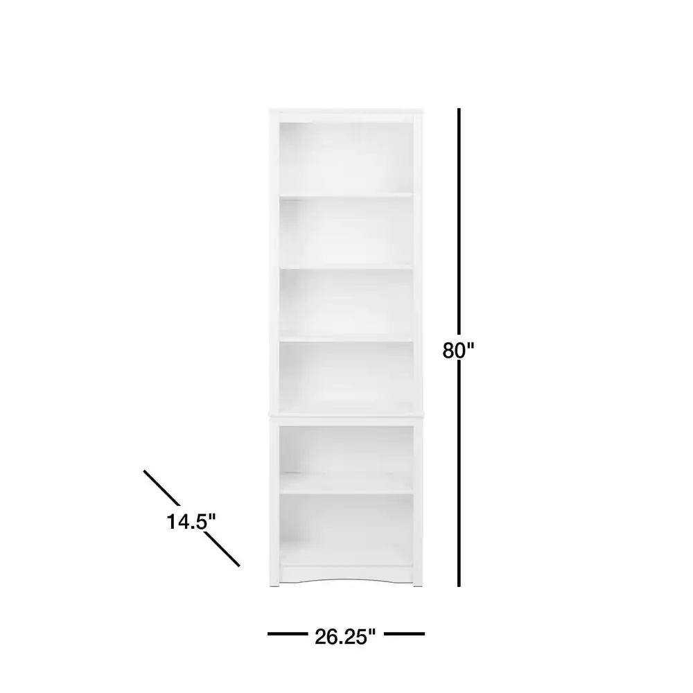 Prepac White Tall Bookcase