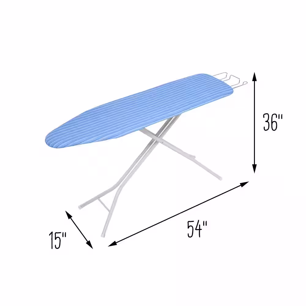Honey-Can-Do 4-Leg Ironing Board with Retractable Iron Rest