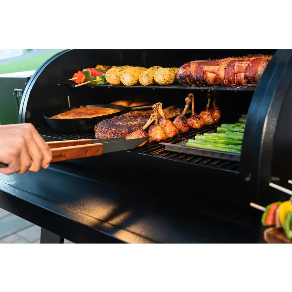 Nexgrill Oakford 1000 Wifi Pellet Grill Smoker in Black