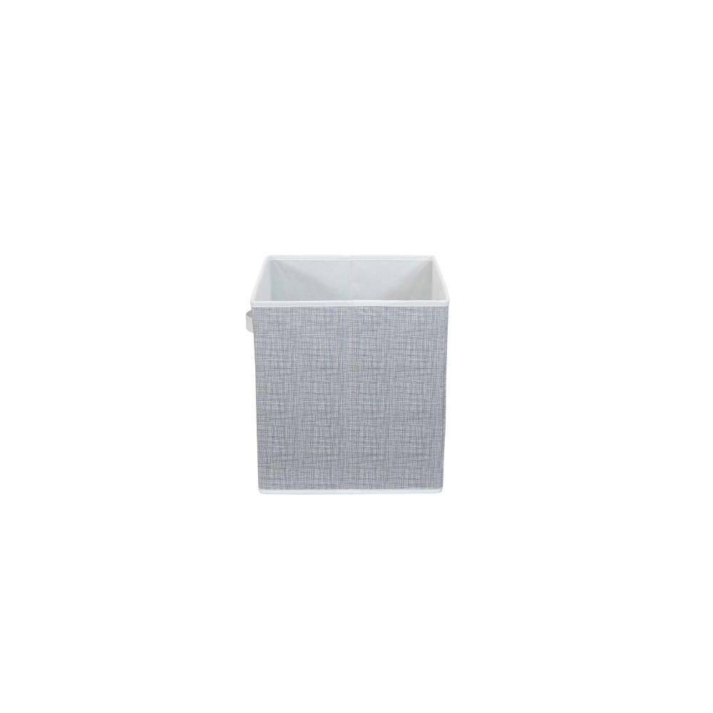 HOUSEHOLD ESSENTIALS 35.12 qt. White Open Storage Bin 2-Pack