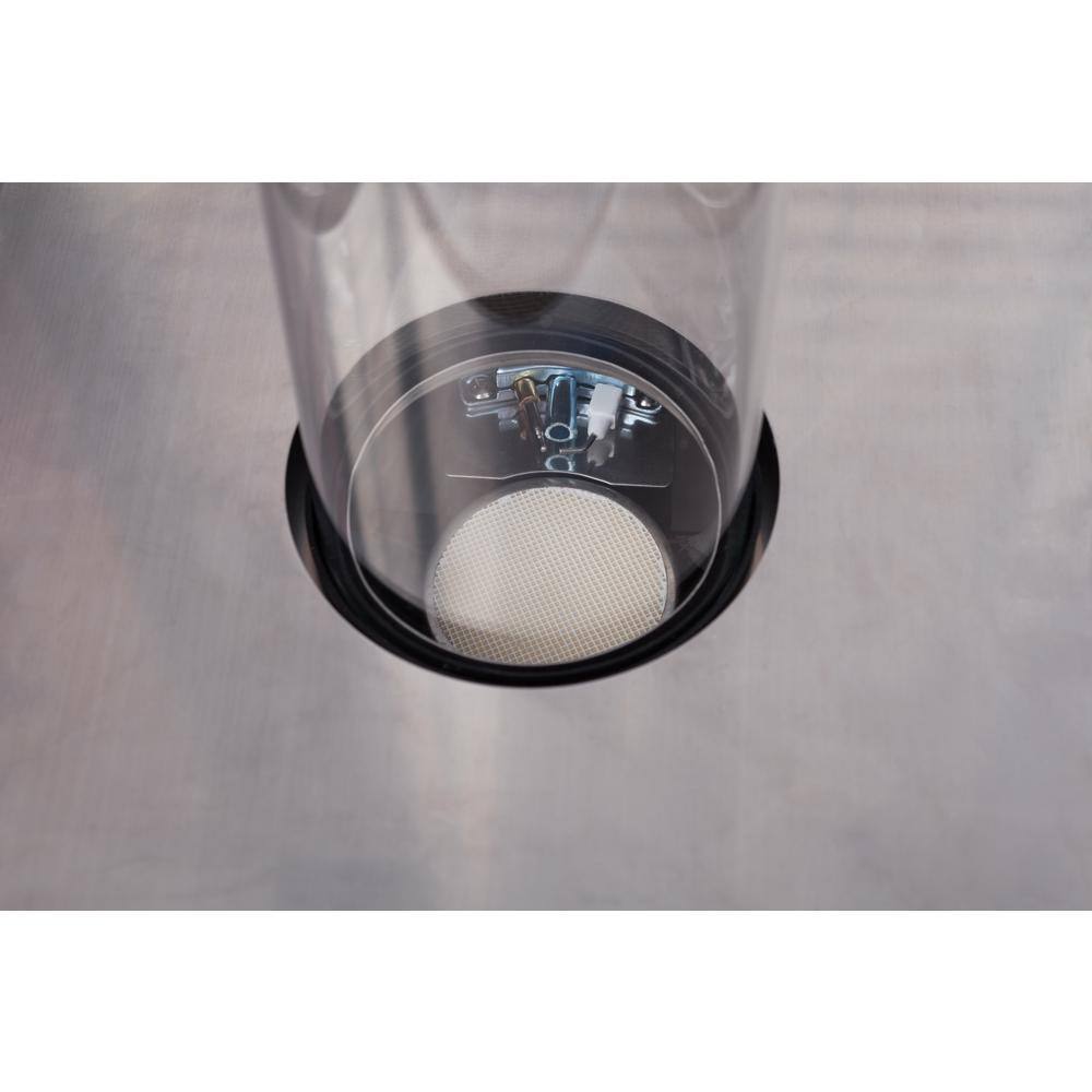 Fire Sense 40,000 BTU Stainless Steel Pyramid Propane Gas Patio Heater